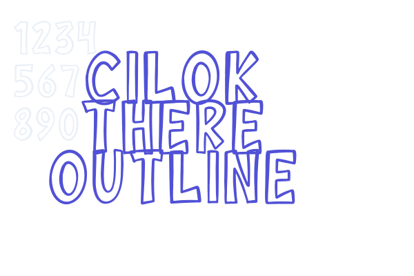 Cilok There Outline