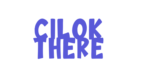 Cilok There Font Download