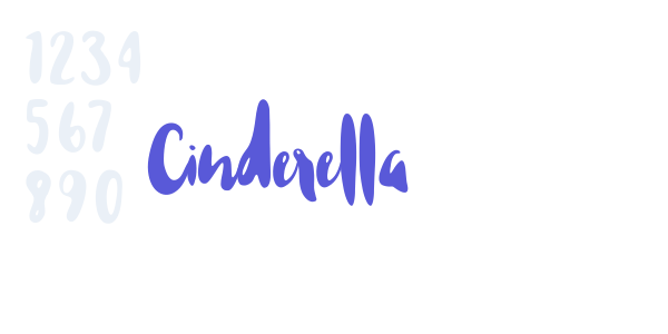 Cinderella font free