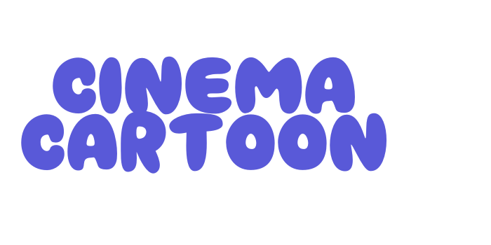 Cinema Cartoon Font Download