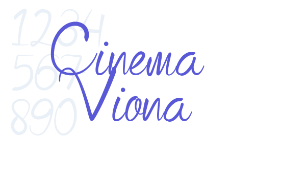 Cinema Viona Font