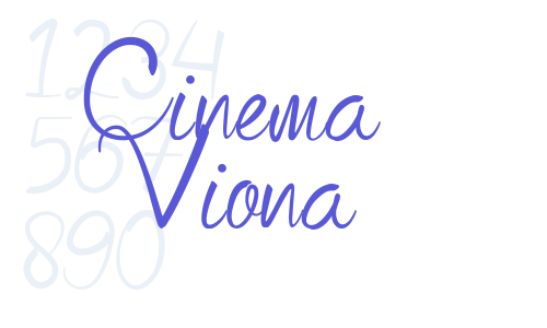 Cinema Viona Font Download