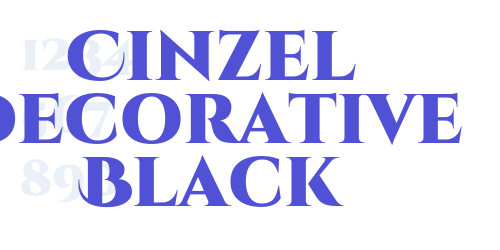Cinzel Decorative Black-font-download
