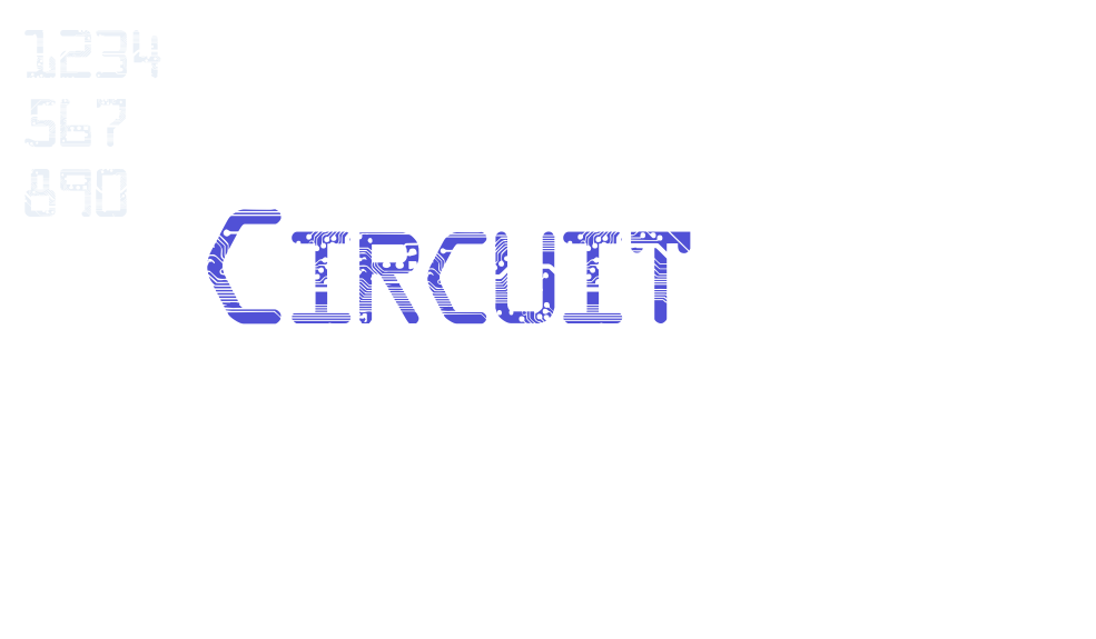 Circuit-font-download