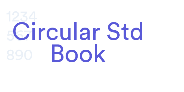 Circular Std Book font