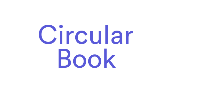 Circular Book Font Download