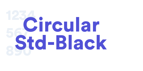 Circular Std-Black