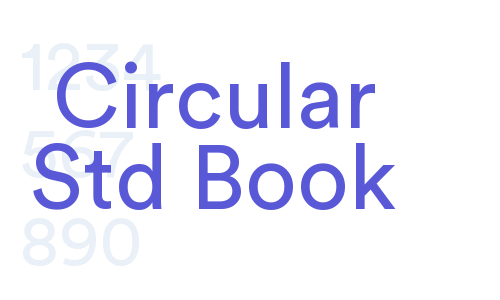 Circular Std Book Font