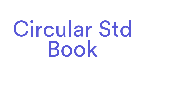 Circular Std Book Font Download