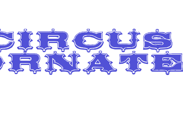 Circus Ornate Font Download