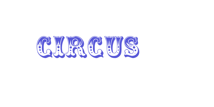 Circus Font Download