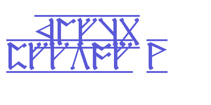 Cirth Erebor 1 Font Download