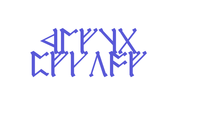 Cirth Erebor Font Download