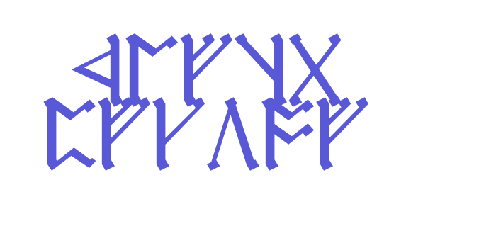 Cirth Erebor Font