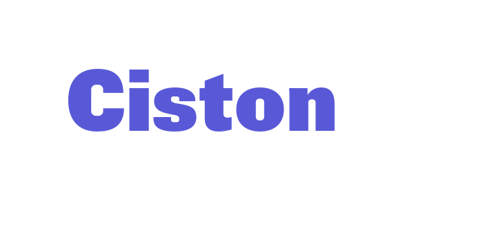 Ciston Font Download