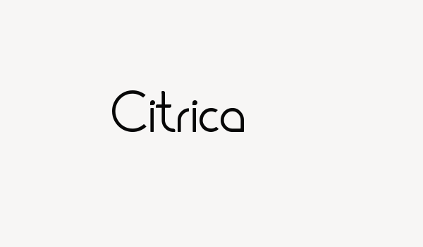 Citrica Font