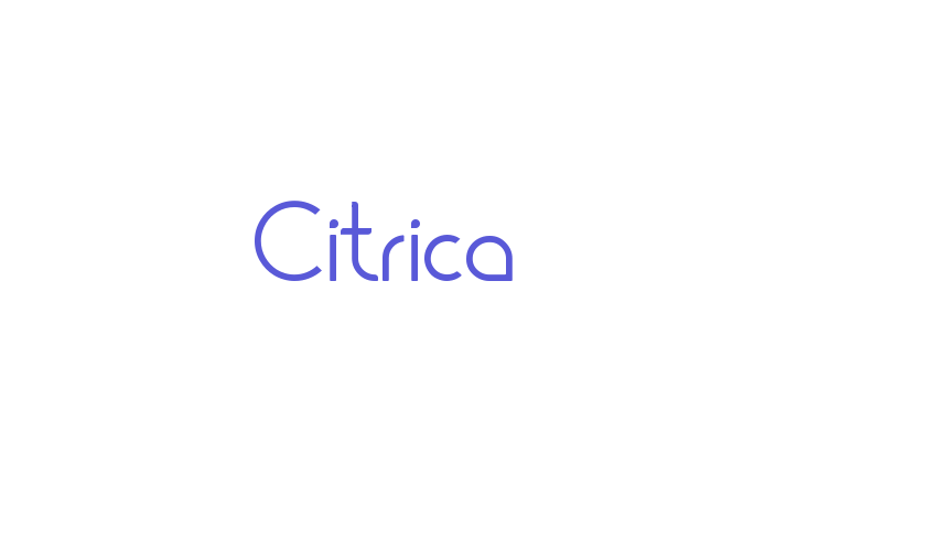 Citrica Font