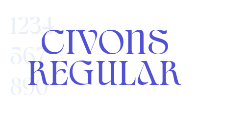 Civons Regular-font-download