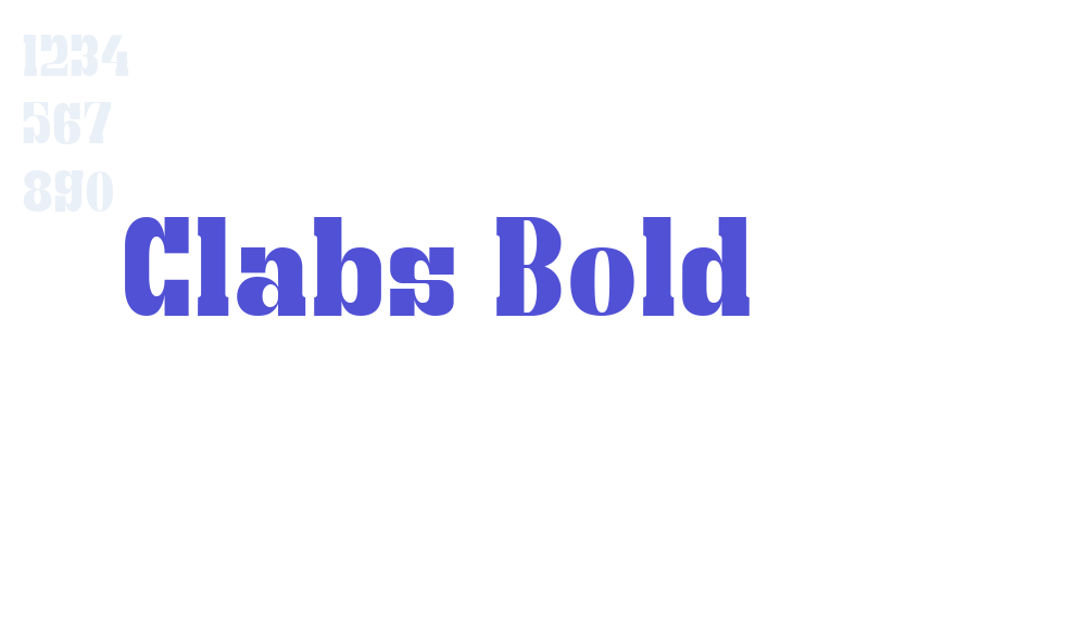 Clabs Bold-font-download