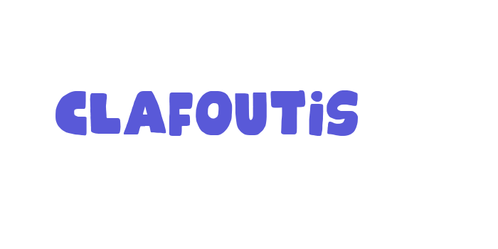 Clafoutis Font Download