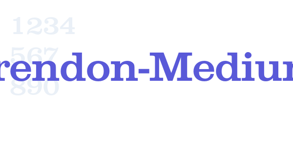 Clarendon-Medium font free