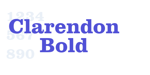 Clarendon Bold-font-download