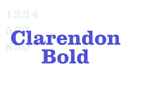 Clarendon Bold