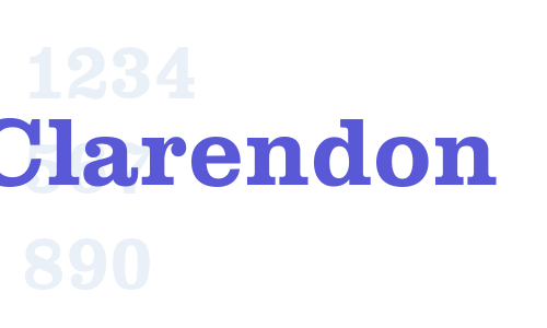 Clarendon Font Download