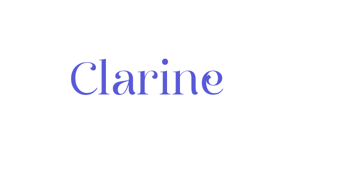 Clarine Font Download