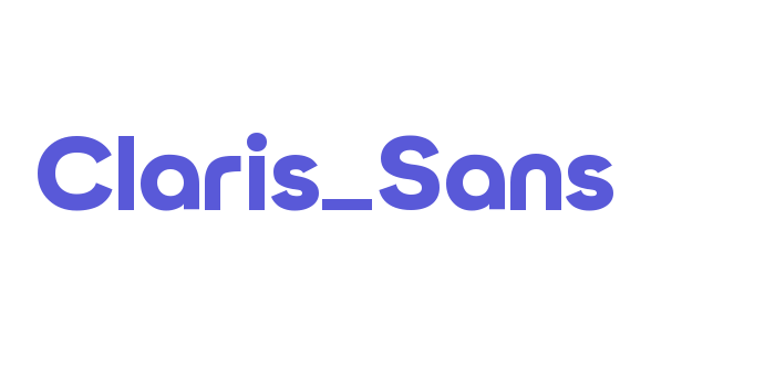 Claris_Sans Font Download