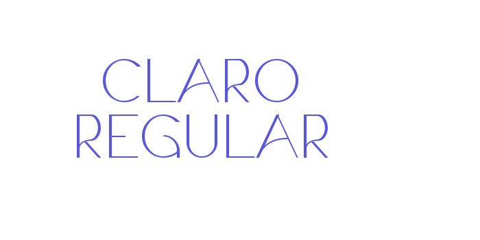 Claro Regular Font Download