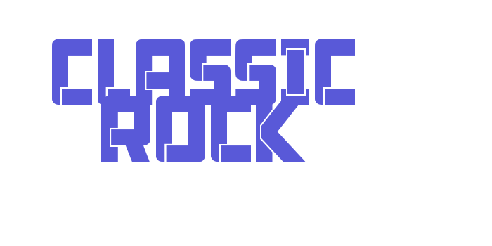 Classic Rock Font Download