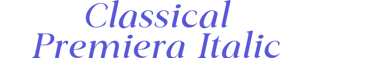 Classical Premiera Italic