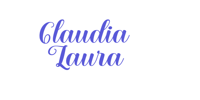 Claudia Laura Font Download