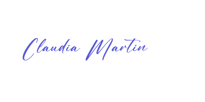 Claudia Martin Font Download