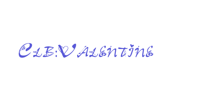 Clb:Valentine Font Download