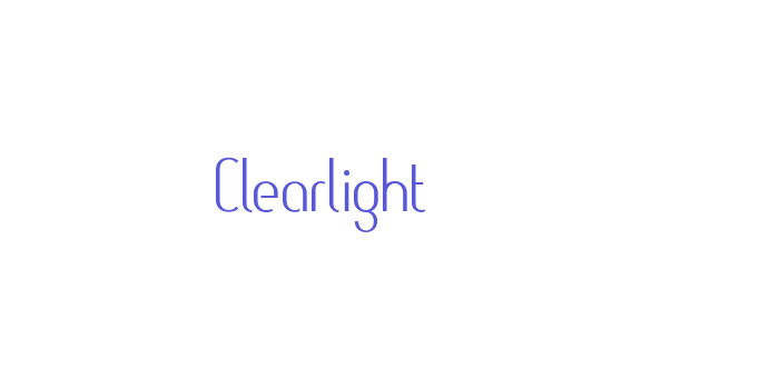 Clearlight Font Download