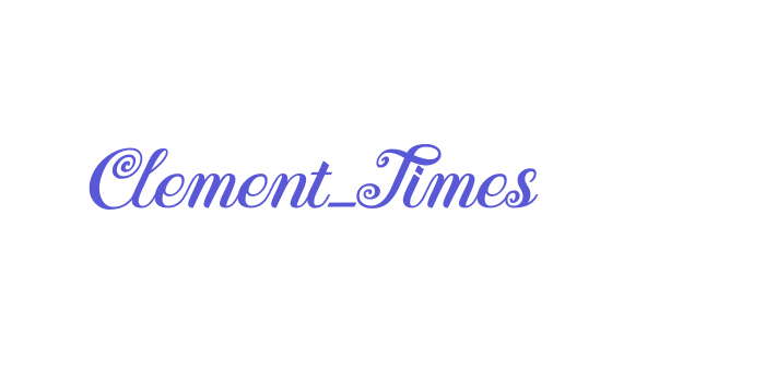 Clement_Times Font Download