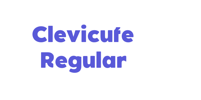 Clevicute Regular Font