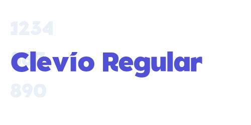 Clevio Regular-font-download