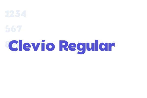 Clevio Regular