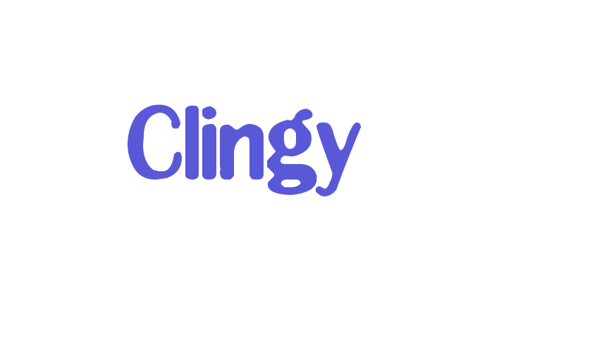 Clingy Font Download