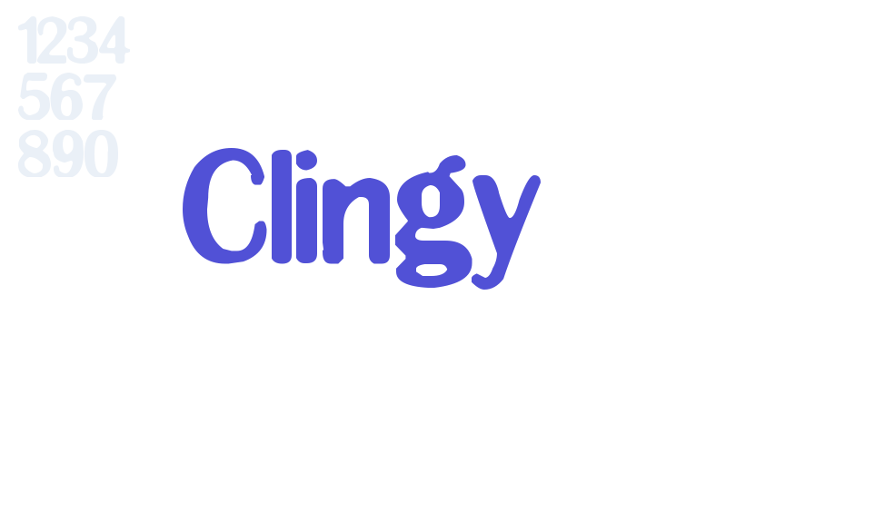 Clingy-font-download