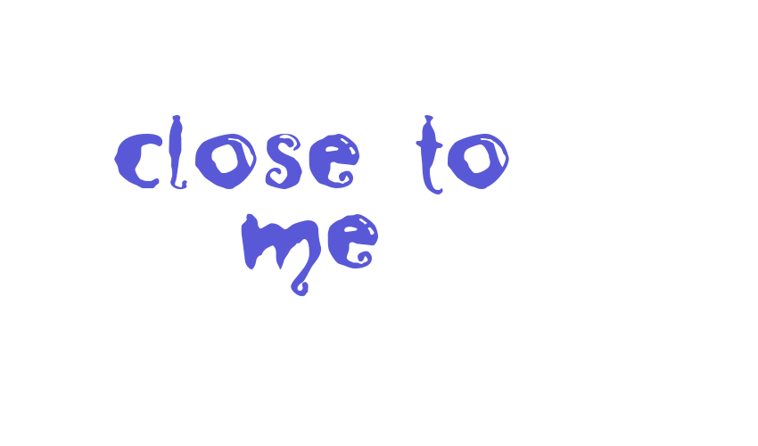 Close to Me Font Download