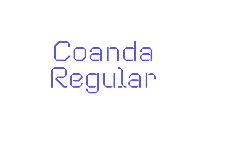 Coanda Regular Font Download