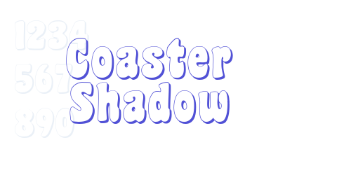 Coaster Shadow-font-download