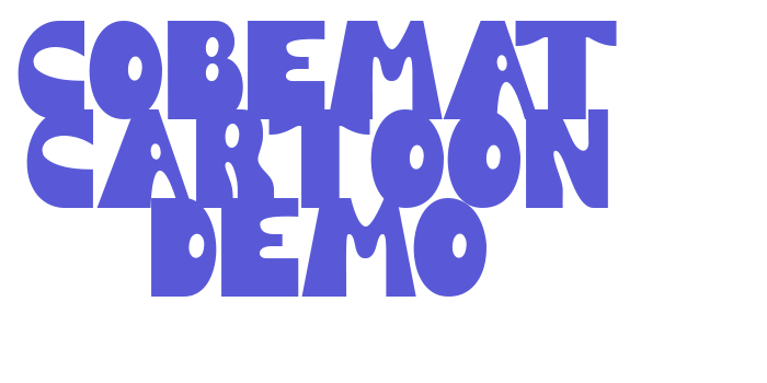 Cobemat Cartoon Demo Font Download