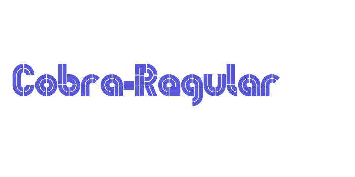 Cobra-Regular Font Download