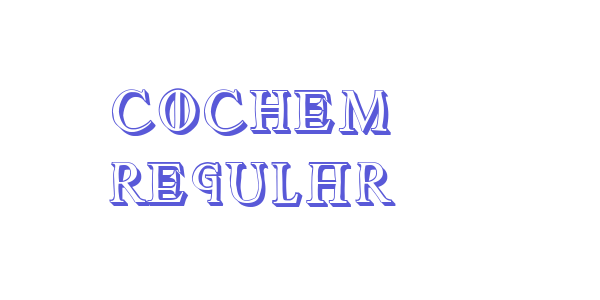 Cochem Regular font free