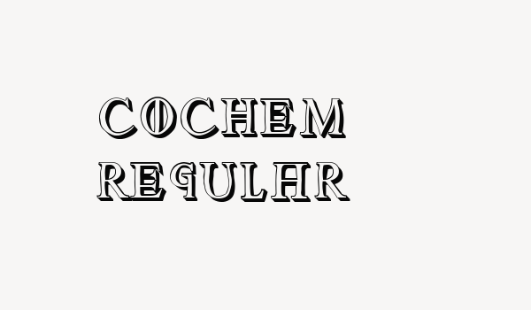 Cochem Regular Font